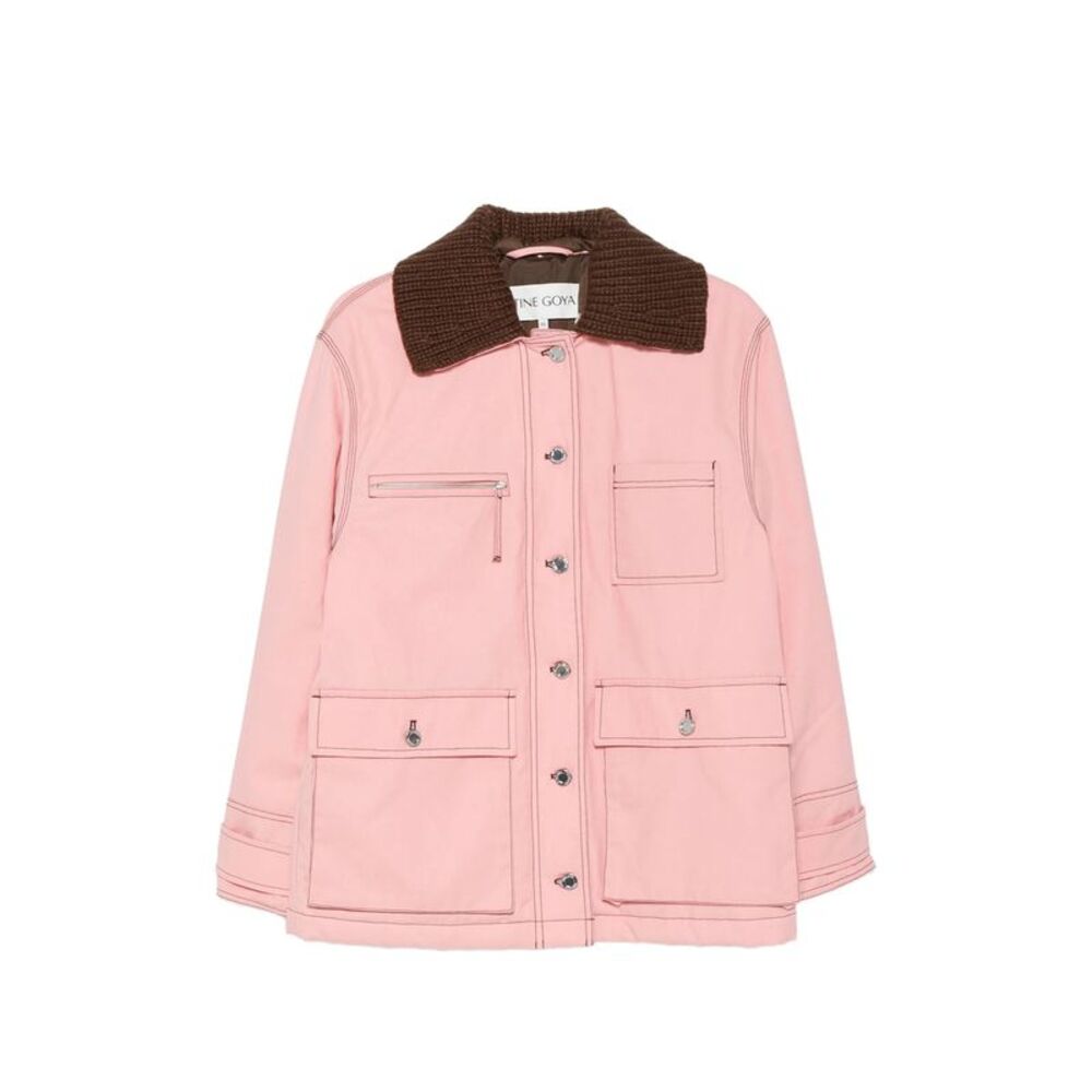 Stine Goya Pink Jackets - Military Jackets Women